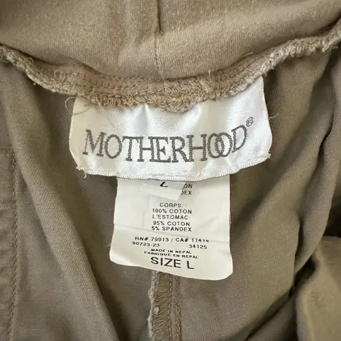 Motherhood Maternity 2/$15 Khaki Shorts Large