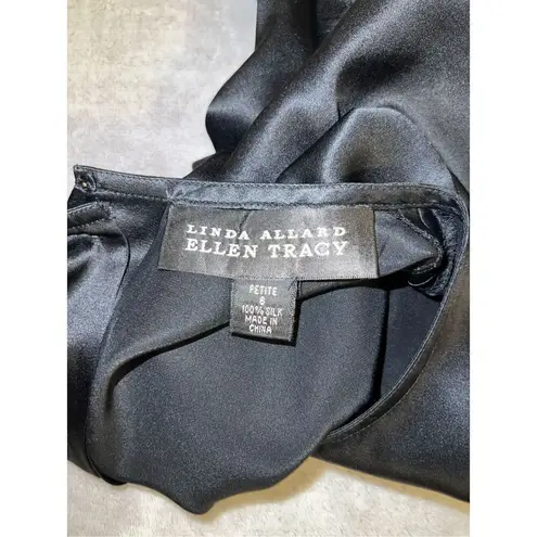 Ellen Tracy 100% Silk Button Back Tank Top Women’s Size 8P