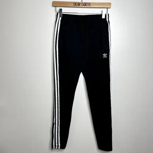 Adidas  Black Tiro 3 Stripes Track Pants