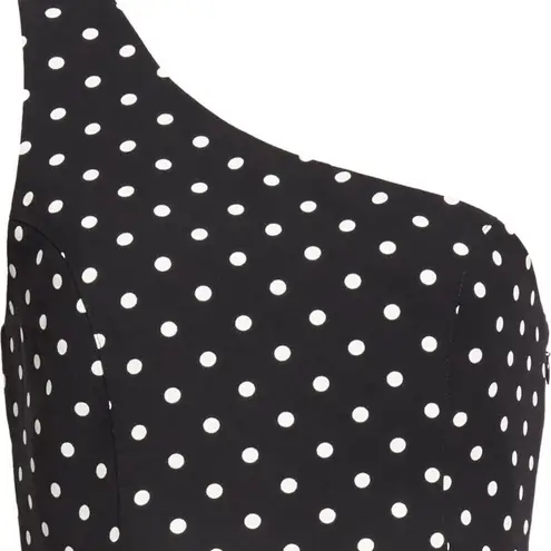 Cinq à Sept CINQ A Sept Maayan one shoulder top polka Dot size XL