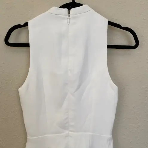 House Of CB  'Charlize' White Crystal Trim Dress/Size XS‎ NWOT