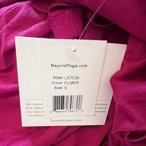 Beyond Yoga  Plum Top nwt