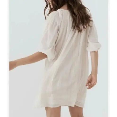 SPELL & THE GYPSY COLLECTIVE | Cinder Oversized Ivory Cream Tunic Dress | XS