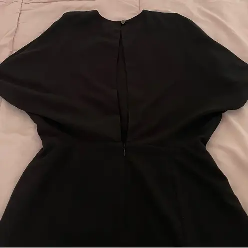 Anthropologie WREN  black cut out open back mini dress, size S party cocktail