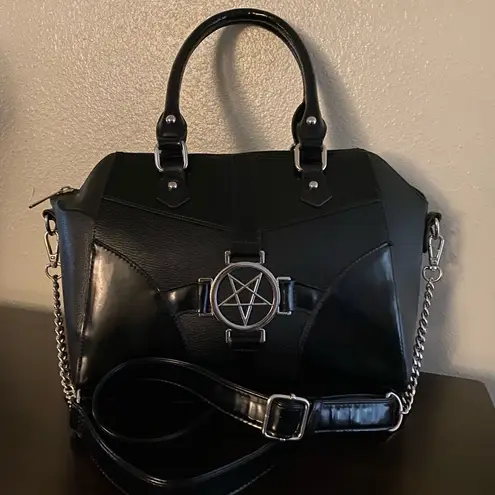 KILLSTAR - Sandra Sabbath Pentagram Goth Handbag | Shoulder bag | Purse
