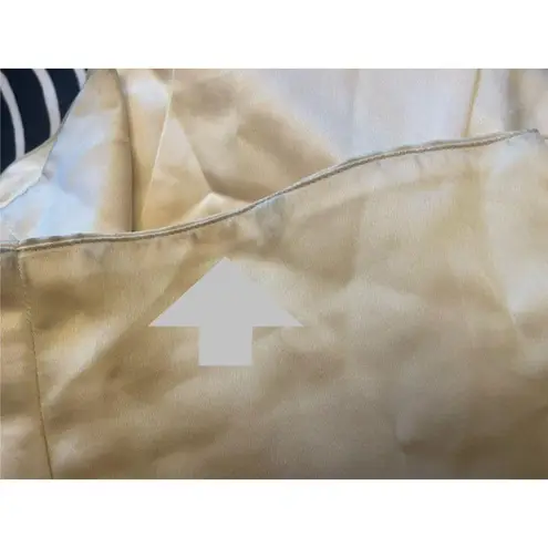 Lavish Lice Lavish Alice Golden Yellow Cowl Neck One Shoulder Ruched Gown, A32