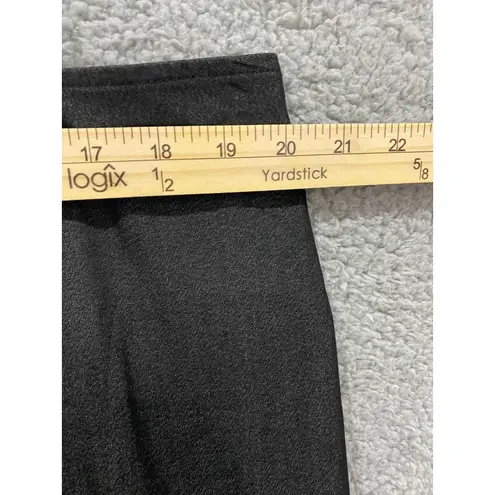 Karen Kane Karen Kane Pants 18W Black Metallic Flare Stretch Goth Grunge Y2K Party Office