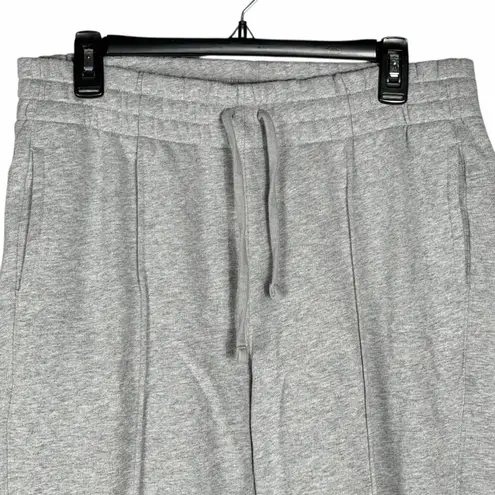GREYSON Sweatpant Joggers Women’s Medium Gray Cropped Seamed Lounge Comfy Soft