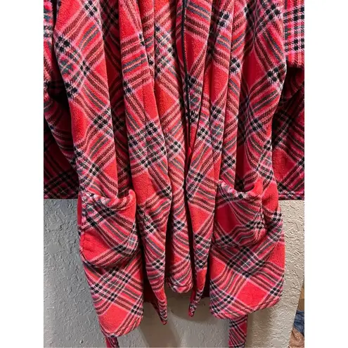 Victoria's Secret Victoria’s Secret Red Plaid Robe Woman’s Size XL/XXL