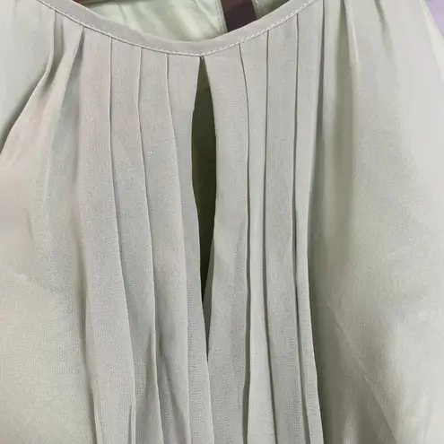 Azazie Bridesmaid Dress Siobhan Dusty Sage Green Knee Length Sleeveless Size A16