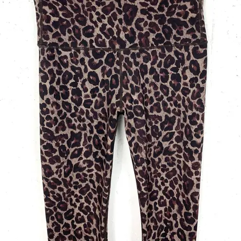 Varley Womens Luna Legging High Rise 7/8 Length Letelux Tort Leopard Size Small