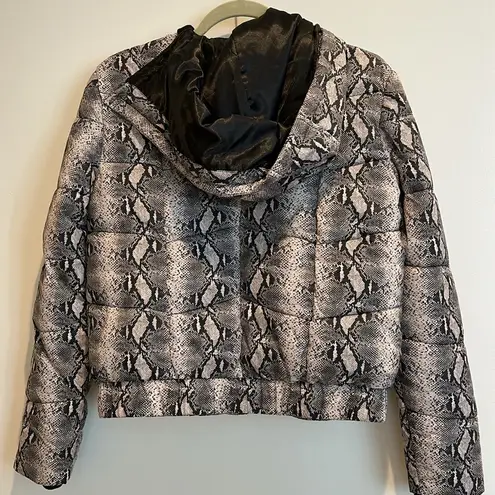 Generation Love  Snakeskin Bomber Jacket NEW Size XS