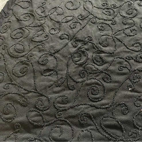 Alexia Admor Vintage 90s Beaded A-Line Fit and Flare Mini LBD Medium