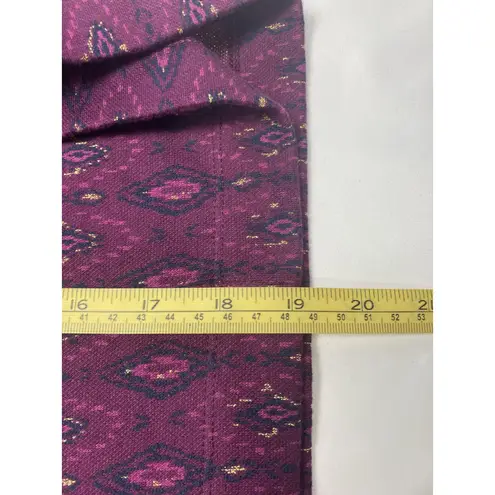 Fat Face Jennie Ikat Purple Patterned Mini Skirt 10