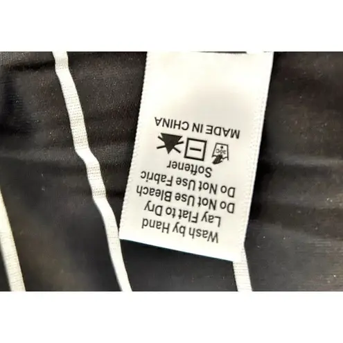 GameDay Couture Iowa Hawkeyes Herringbone Full Zip Vest Size Large Black