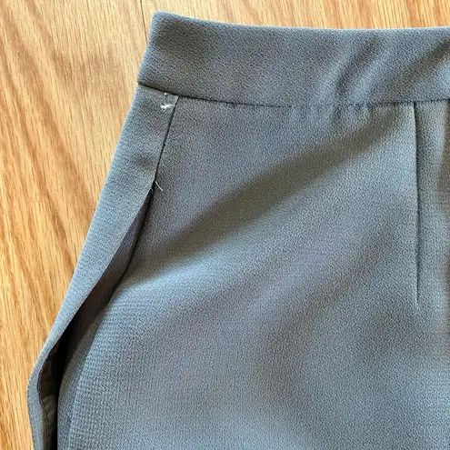 Tahari Levine Vintage Gray Loose Straight Leg Dress Pants Womens 10