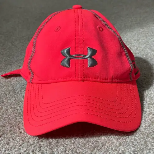 Under Armour NWOT -  Women’s Neon Coral Pink Headgear Hat