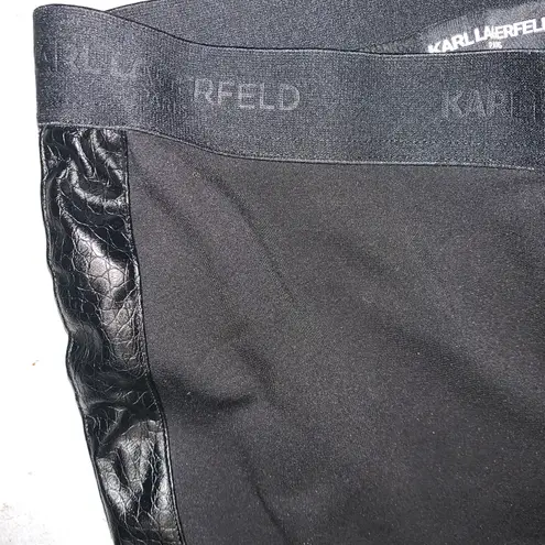 Karl Lagerfeld Paris Black Leggings XXS