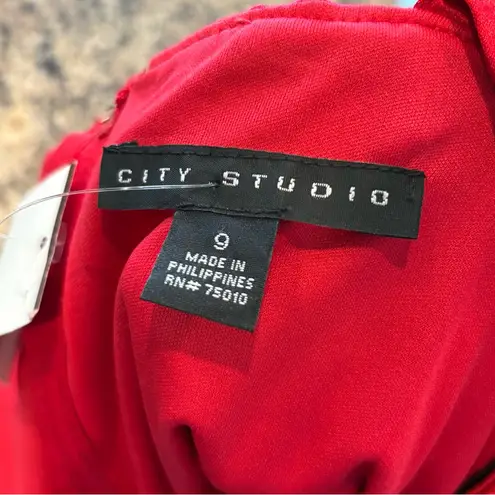 City Studio Red Dress Size‎ 9 Size undefined