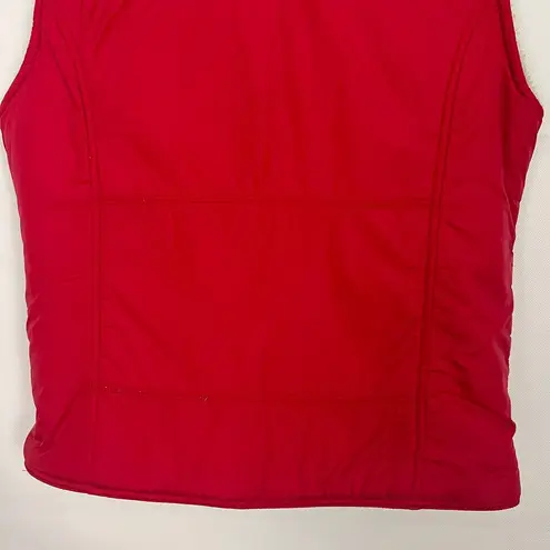 American Eagle  Vintage Full Zip Red Vest Size M