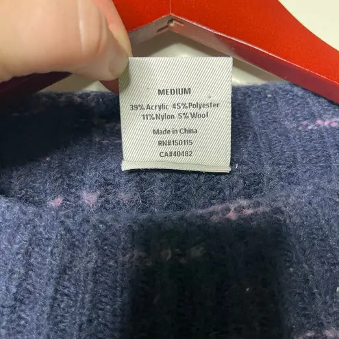 Varley Albion Knit Sweater in navy sz M