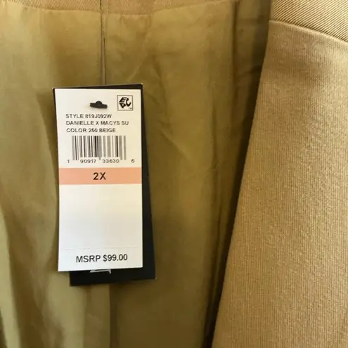 Danielle Bernstein Tan Blazer