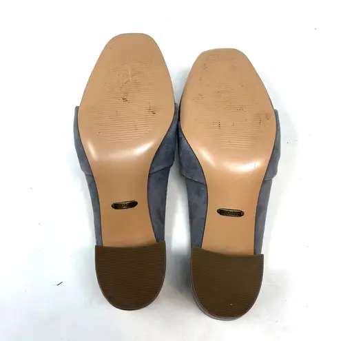 Vionic Plaza Presley Heeled Mules Gray Suede Size US 8.5