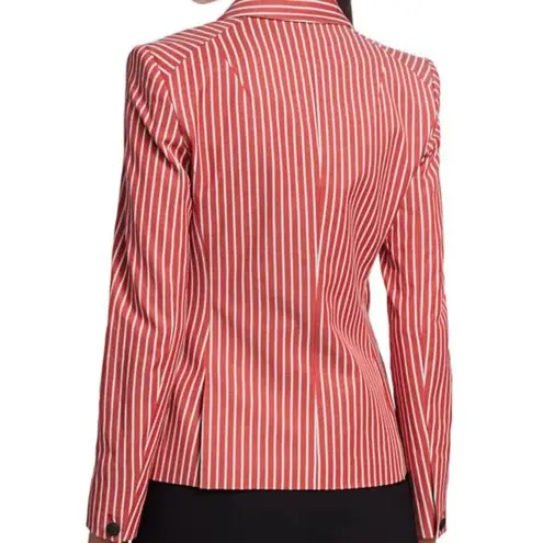 Rag and Bone  Fletcher Striped Double Breasted Blazer Size 2 Candy Stripe