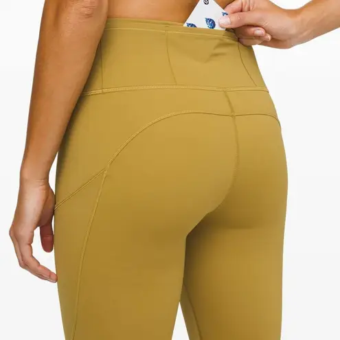 Lululemon  Fast and Free Leggings in Grape Leaf