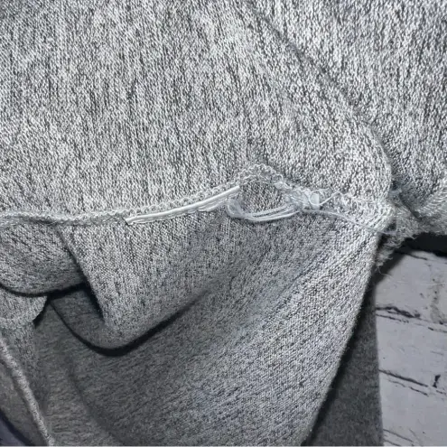 Joie Soft‎ Cowl Neck Long Sleeve Cozy Sweater in Marled Gray Size XS