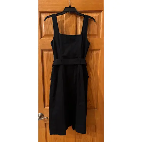 L'Agence Black & Gold Belted Dress - Size 4 (see pics and description)