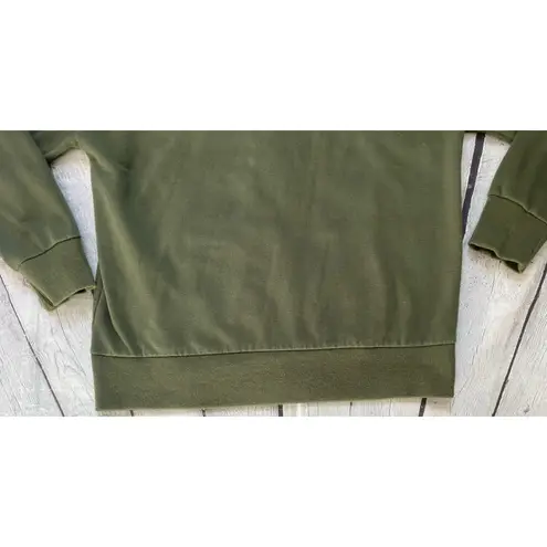 Time And Tru Green Baby Yoda Hooded Sweatshirt