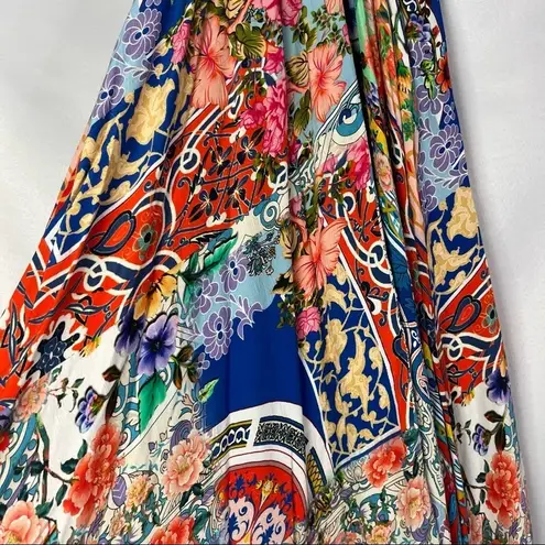 Tolani Collection Bay Barcelona High Neck Colorful Maxi Dress S