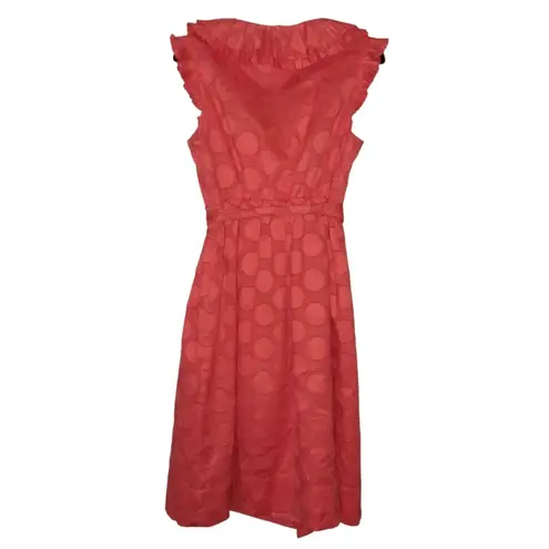 London Times Coral Dress Size 2