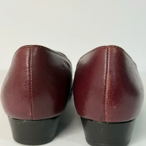 Munro Keira Style Women's Burgundy Loafers SZ 8.5