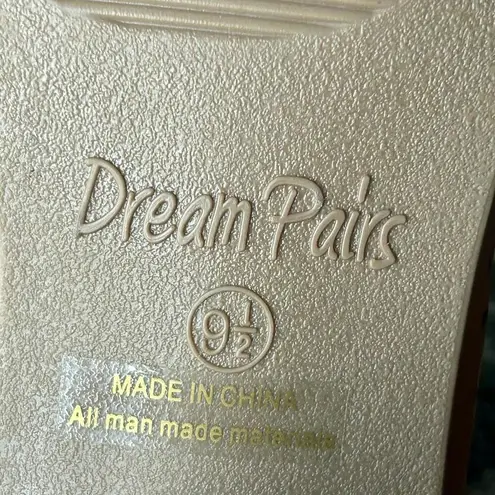 Dream Paris Dream Pairs Women’s Lace-Up Brown Woven Heeled Sandals - Brand New! Size 9.5