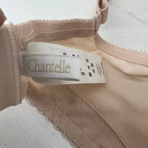 Chantelle Festivite Plunge T-Shirt Bra Size 34DDD Ballerina Beige