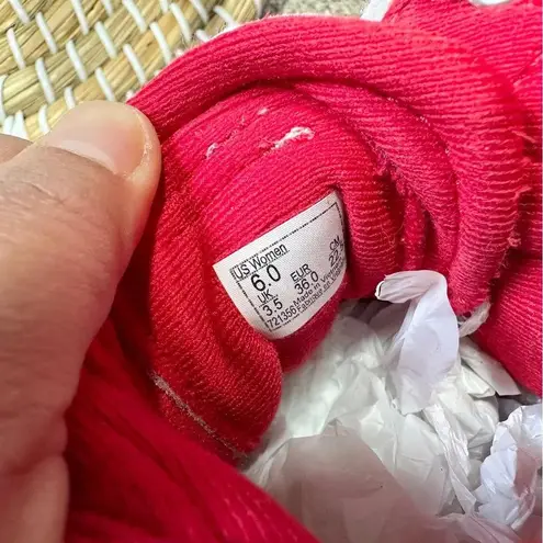 Vans  Women’s Filmore High-Top Checkerboard Red Lace Up Sneakers Size 6 - Image 13