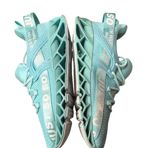 Just So So Non Slip Athletic Tennis Sneakers Sports Running Walking Shoes Sz 10 Blue