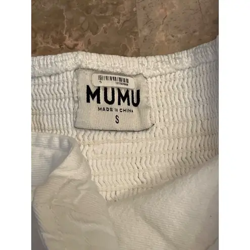 Show Me Your Mumu  Sloane Romper in Seasalt Small Womens Denim Outfit - Image 9