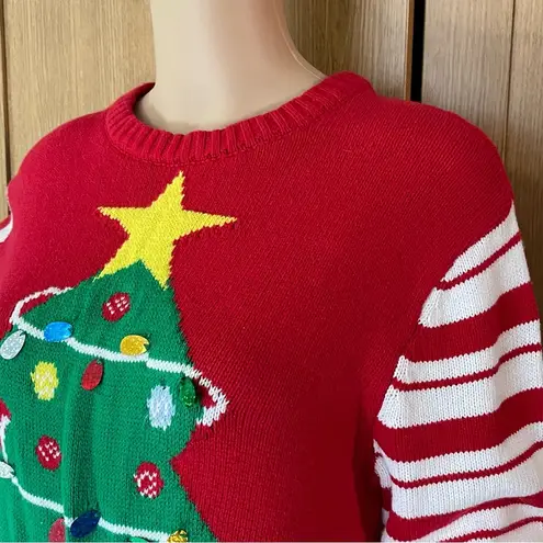 Ugly Christmas Sweater IMAGIN8 M  Party Contest Holiday Festive