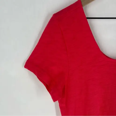 Habitat Escape by Clothes Women's Pink Cotton Blend Scoop Midi Dress NWT Size S