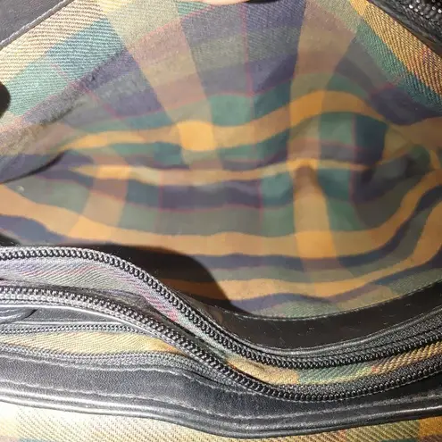 Hidesign Black Premium Leather Crossbody Bag Zip Adjustable Strap Compartments