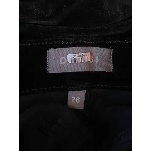 DL1961 Chrissy Ankle-Ultra High Rise Velvet Skinny Lost Womens Size 26