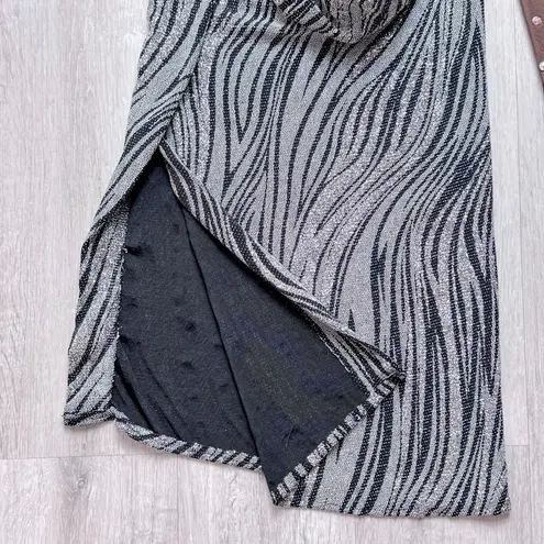 Latin Ballroom Dance Dress XS/S Silver