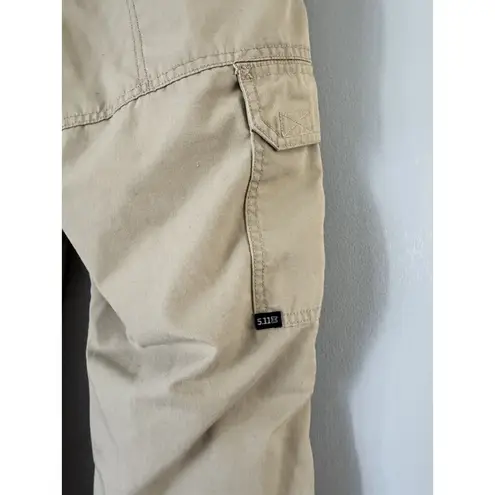 5.11 Tactical Series Khaki Ripstop Women’s Cargo Pants Size 8 Law Enforcement