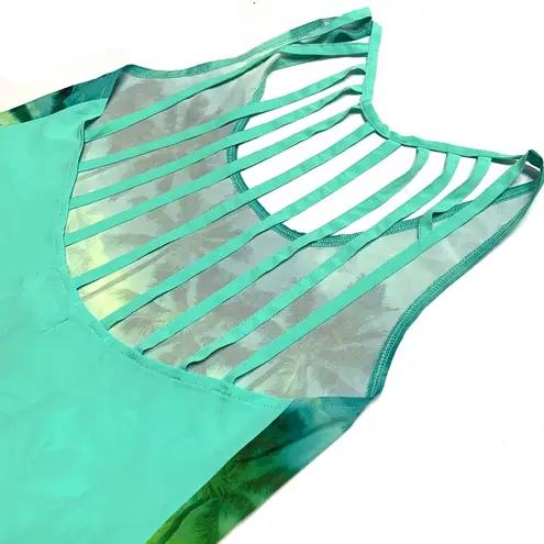 Tropical Palm Print Semi