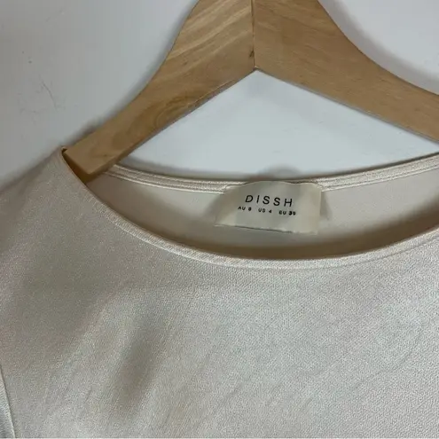 Dissh Pearl Charli Satin Slip Dress Sz 4