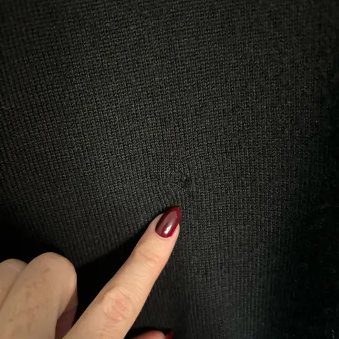 Vintage Lavorazione a mano Black Knit Sweater