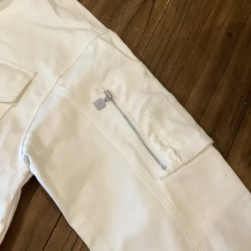 Jordan Air  Renegade Women’s Canvas cotton Jacket Sail FN5674-133, Small new thumbnail 6